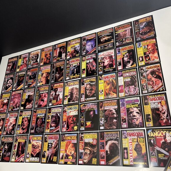 Vtg. 1992 Fangoria Horror Collector Cards Complete Set 90 Cards Comic Images USA - Picture 5 of 14